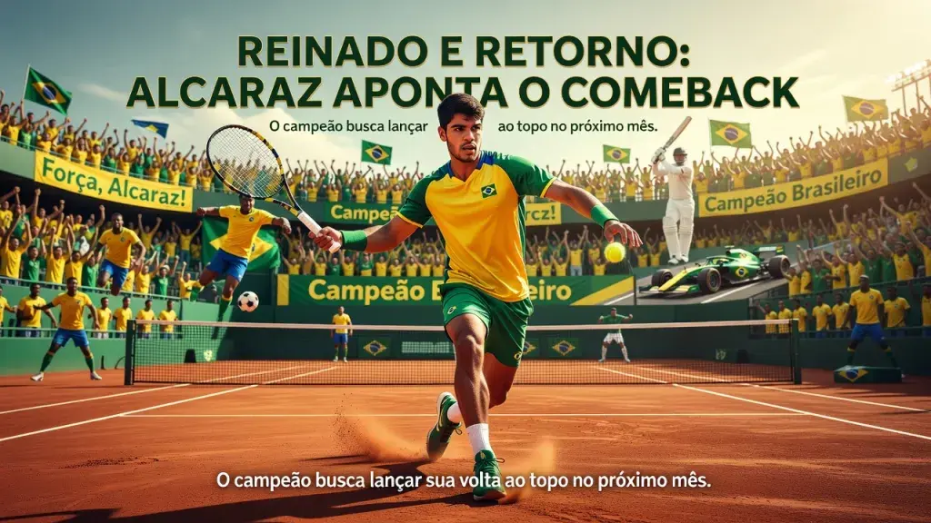 Alcaraz Mira Retorno em Cincinnati Após Lesão no Punho